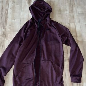 Nike Maroon athletic lightweight jacket, size small. Great condition worn once